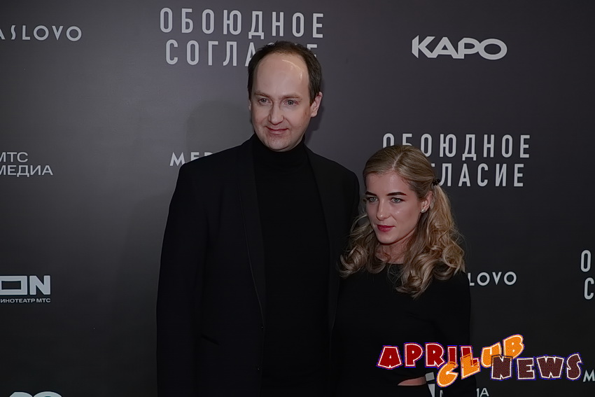 Никита Тарасов с женой