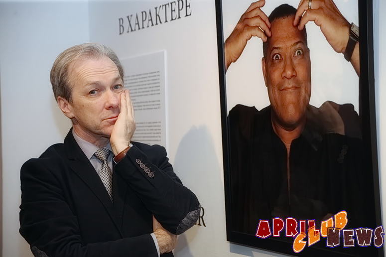 Владислав Флярковский на выставке Говарда Шатца